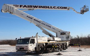 The Palfinger WT-1000 All Terrain Aerial Lift Platform